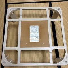 【こたつ布団付、動作確認済】ユアサ こたつテーブル リバーシブル 【取説付】の画像