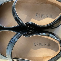 K's PLUS ブラック フォーマルシューズの画像