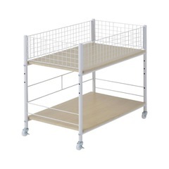 収納ラック キャスター付き 幅44 タイプ 幅43.5 奥行77 高さ64.5cmの画像