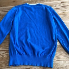 New Balance 青 セーター サイズ4の画像