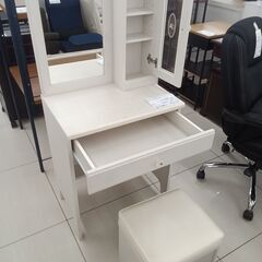 ★リユースのサカイ日立店★HJ8308 NITORI ドレッサー オフホワイト H129×D39×W58 クリーニング済み の画像