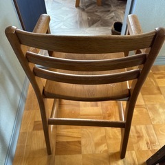 子供用　ダイニングチェアの画像