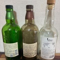 白州 山崎 イチローズモルト 空き瓶の画像