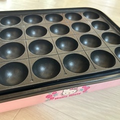 ホットプレート　たこ焼き　お好み焼き　焼きそば　キティちゃん　サンリオの画像