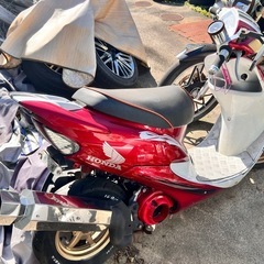 AF34？ボアアップ済み？ライブデュオ　ワンオフマフラー等　カスタム多数の画像