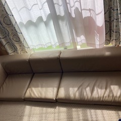 ソファ　ローソファの画像