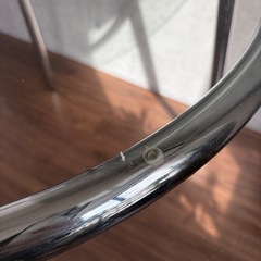 ガラステーブル　φ1050の画像