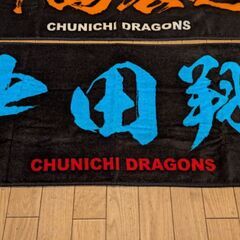 【非売品､廃盤品】中田翔 中島宏之 中日ドラゴンズ選手応援タオルの画像
