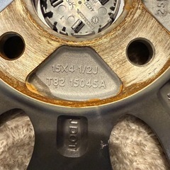 ホンダNBOXカスタムターボ純正15インチホイール
の画像