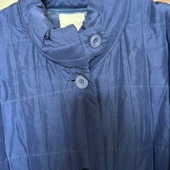 レディース　キルティング　ロングコートの画像