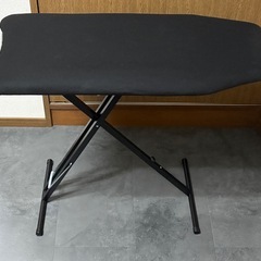 ［ 軽量スタンド式アイロン台 タワー ］山崎実業 tower ブラックの画像