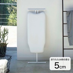 ［ 軽量スタンド式アイロン台 タワー ］山崎実業 tower ブラックの画像