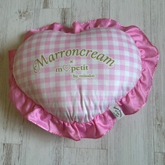 【決まりました☆】マロンクリーム クッションの画像