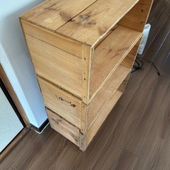 りんご箱　3つセット(11／20まで販売)の画像