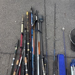 激安釣具まとめ売りの画像