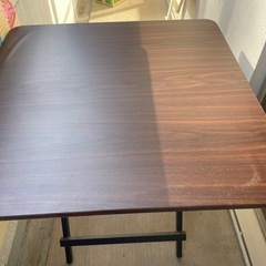 (譲り先決定)折りたたみテーブルの画像