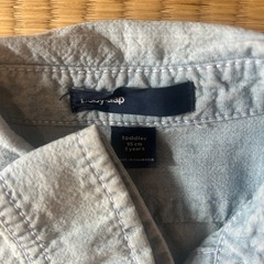 GAP／薄色・明るめデニムシャツの画像