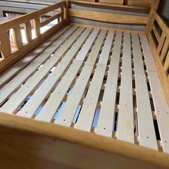 ０円。引き取り限定。まだまだ使える2段ベッドの画像