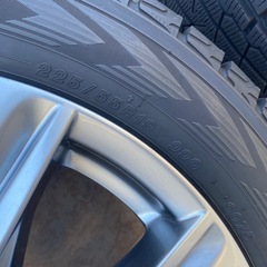 数日使用のみMAZDA CX-8 スタッドレスタイヤ 純正 ホイール付きの画像