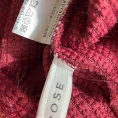 メルローズ　ボルドーセーターの画像