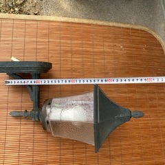 アンティーク  玄関灯　LED電球付き　昭和レトロの画像