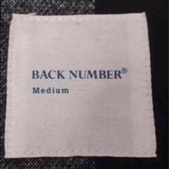 女性M《BACK NUMBER》（チェック）ノーカラーコートの画像