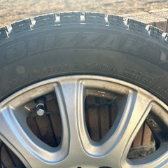 13インチ 155/65R13 スタッドレスタイヤ＆アルミホイールセット4本  BLIZZAK VRXの画像