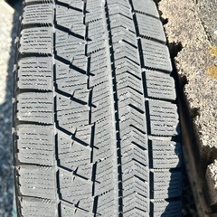 13インチ 155/65R13 スタッドレスタイヤ＆アルミホイールセット4本  BLIZZAK VRXの画像