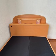 引き出し付きシングルベットフレームをお譲りします。の画像