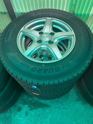165/80R13 90/88 スタッドレス　ホイールセット
