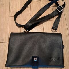 【非売品､未使用】中日ドラゴンズファンクラブ限定特典 レザーウォレットバッグの画像