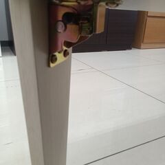 ★リユースのサカイ日立店★HJ8310 NITORI 折りたたみローテーブル オフホワイト H32.4×D75×W120 クリーニング済み の画像