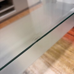 ガラスローテーブルあげます（11/29-12/3に取りに来られる方限定）の画像