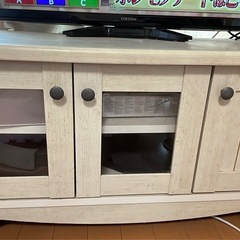 ニトリ　テレビ台　ローボード（リズバレー SLM90 WH）の画像