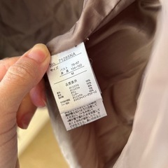 90%ダウンコート　ラクーンファーの画像