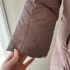 90%ダウンコート　ラクーンファーの画像