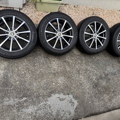 受付終了　ミシュラン　スタッドレスタイヤ215/55R17