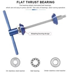 自転車ボトムブラケット BB インストールツール マウンテンバイクヘッドセットプレスツールの画像