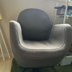 骨盤  骨盤ソファ 出産祝い 座椅子 マッサージ チェア リクライニング ひとり掛け 足つき プレゼント 在宅 グレー ネイビー ブラウン AiMY エイミー マッサージ エアリーシェイププラス AIM-FN057の画像