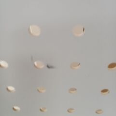 ★リユースのサカイ日立店★HJ8311 三友ファニチャー レンジボード ホワイト H180.5×D44.5×W80 クリーニング済み の画像