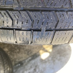 ［中古] 軽自動車用アルミホイール&スタッドレスタイヤ4本セットの画像