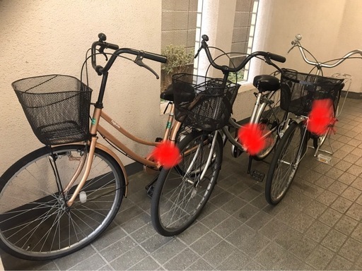 🌼【お譲りの方が決まりました】自転車3台＆3WAY電気鍋・イス・すみっこ非売品ファイルのおまけ付き8点セット🌸