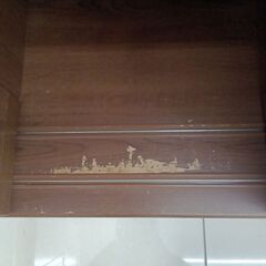 ★リユースのサカイ日立店★HJ8312  スライド式本棚 ダークブラウン H176×D31×W90 クリーニング済み の画像