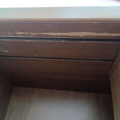 ★リユースのサカイ日立店★HJ8312  スライド式本棚 ダークブラウン H176×D31×W90 クリーニング済み の画像