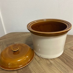 ぬか漬け　ぬか床　漬物壺　(中古品)の画像