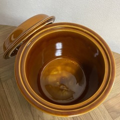 ぬか漬け　ぬか床　漬物壺　(中古品)の画像