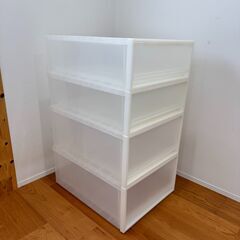 【無料】無印良品 ポリプロピレン クローゼットケースの画像