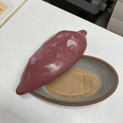 ロ2511-366 レンジで簡単　焼きいも器　中古の画像