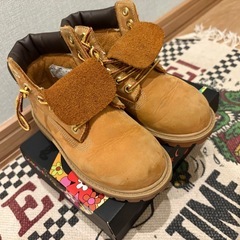 Timberland　ジュニア　ティンバーランド　ブーツ　17.5cm　箱なしの画像