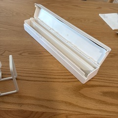 山崎実業　ラップホルダーとスポンジ置きの画像